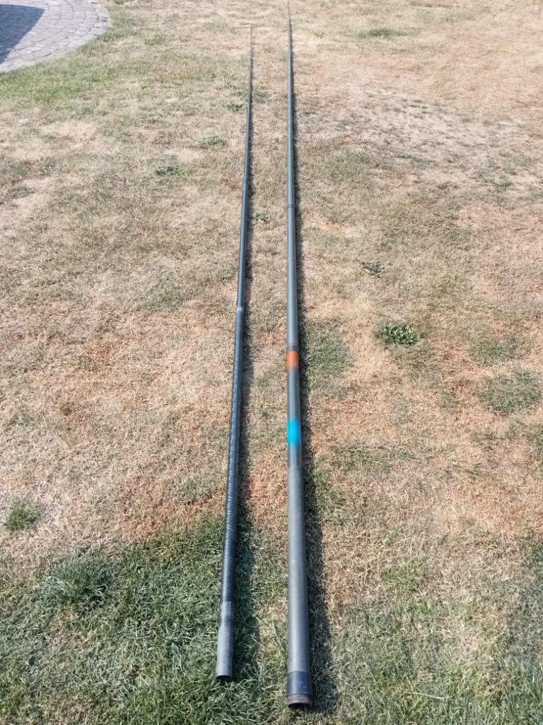 Visstok,vislijn,arca, Lancer , werphengel, Ophalen, Gebruikt, Vislijn