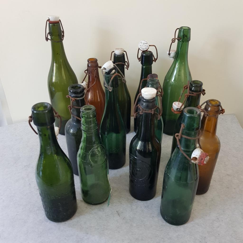 Oude bierflesjes, Ophalen, Flesje(s)