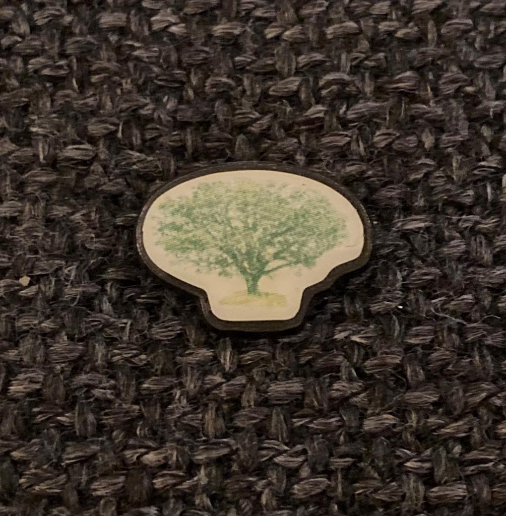 PIN - BOOM - ARBRE - TREE - OLIJFBOOM - OLIVIER - OLIVE TREE, Envoi, Utilisé, Animal et Nature, Insigne ou Pin's