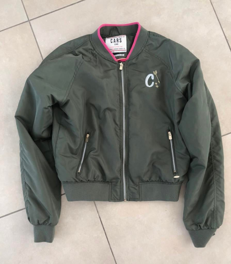 Bomberjack Cars 18jaar, Ophalen of Verzenden, Gebruikt, Meisje, Jas