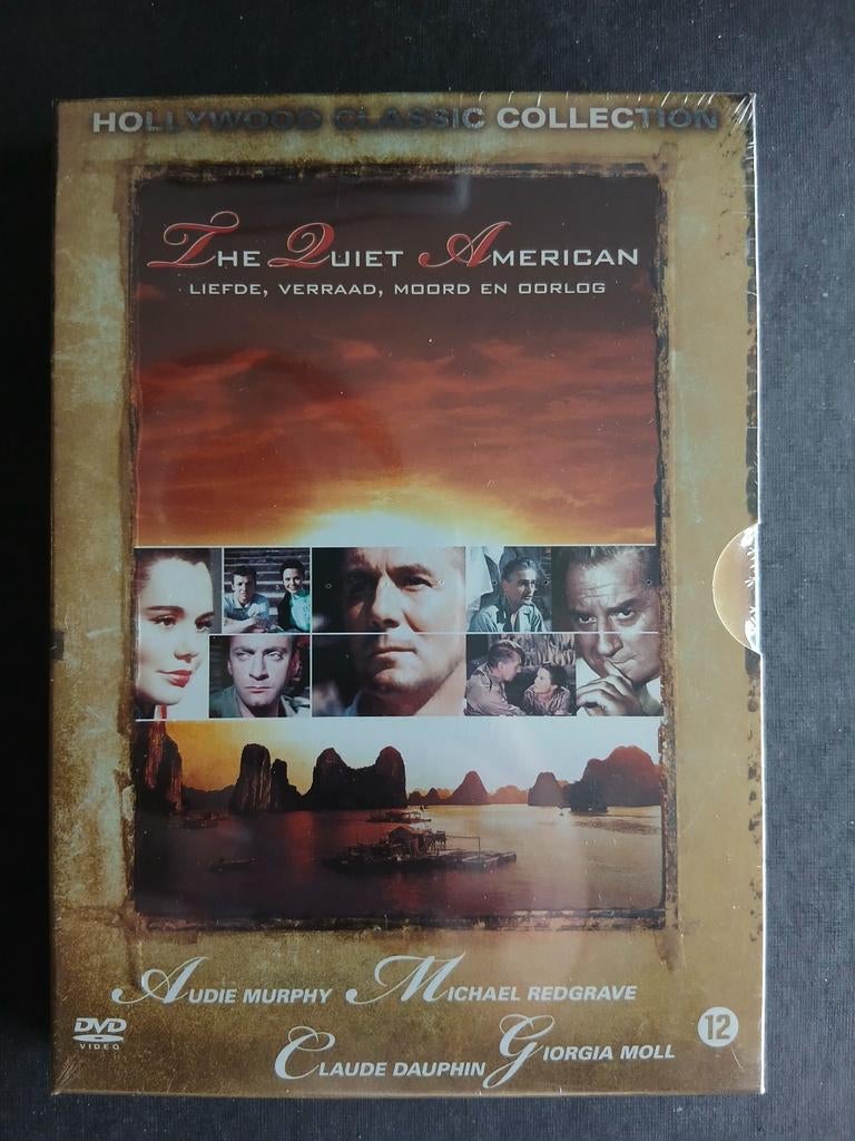 The quiet American (1958) Audie Murphy, Claude Daliphin, CD & DVD, DVD | Classiques, Thrillers et Policier, Enlèvement ou Envoi