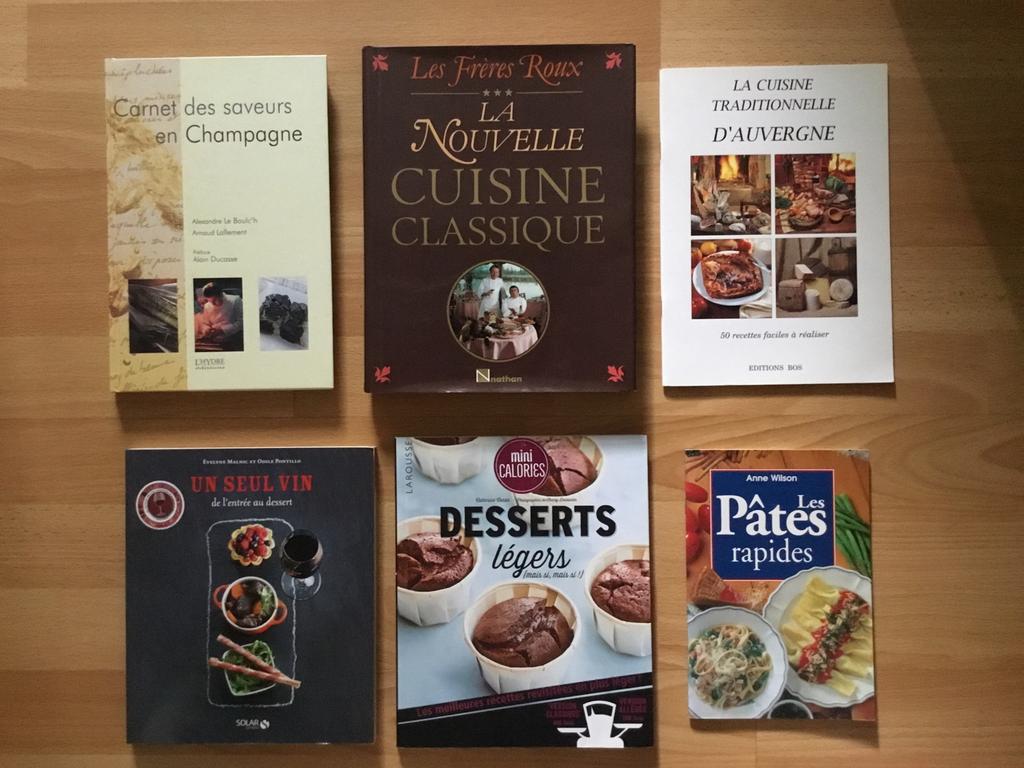 Livres de cuisine (français), Enlèvement ou Envoi
