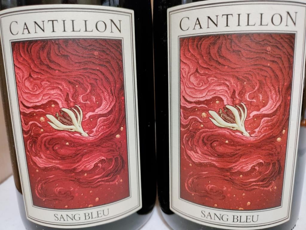 Cantillon Sang Bleu 22 en 23, Verzamelen, Biermerken, Ophalen