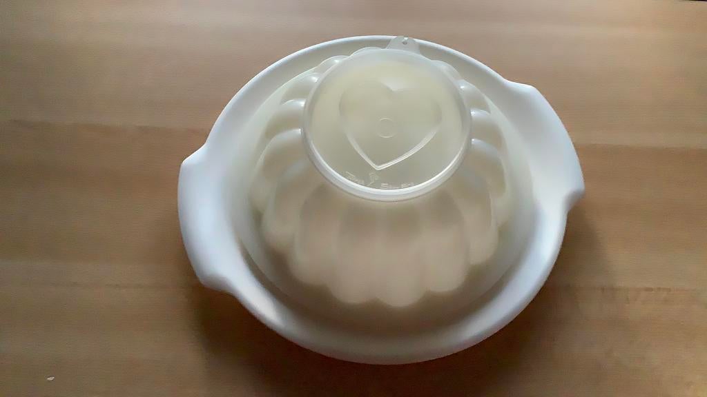 Tupperware puddingvorm, Ophalen, Zo goed als nieuw