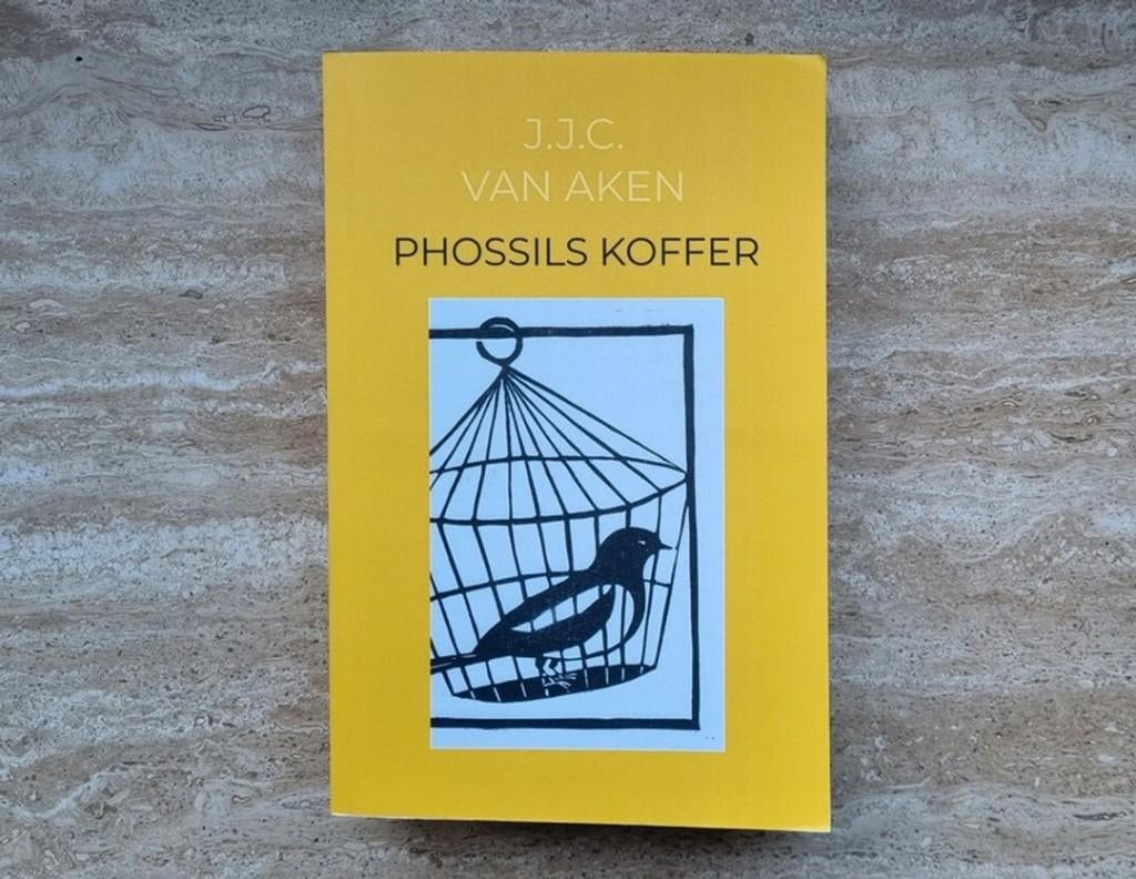 Phossils koffer, roman Jan Van Aken met handtekening auteur, Boeken, Romans, Nieuw, België, Verzenden