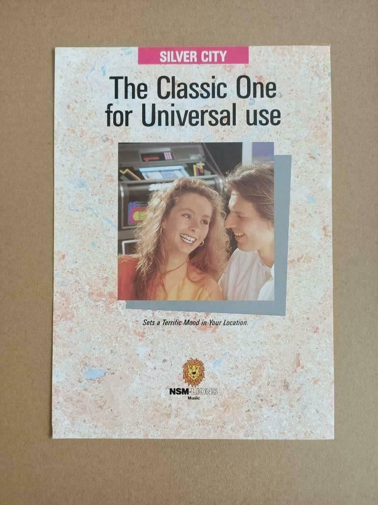 Flyer: NSM Silver City (1983) jukebox, Envoi