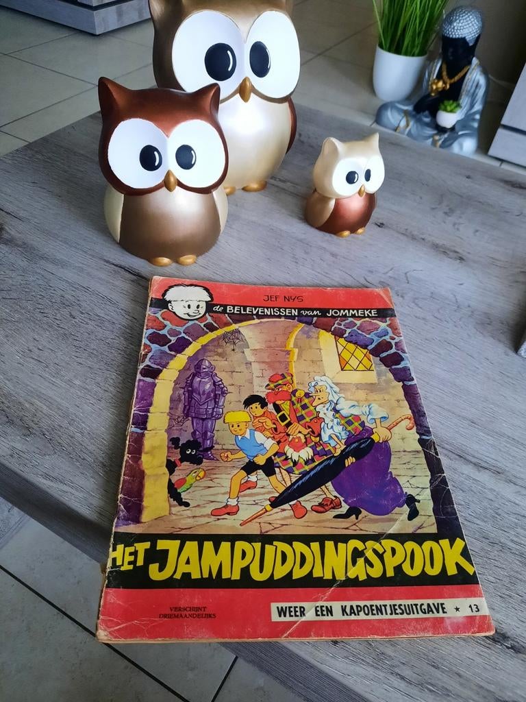 Strip jommeke nr 13 het jampuddingspook, Boeken, Ophalen of Verzenden, Gelezen