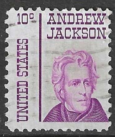 USA 1967/1968 - Yvert 819 - Andrew Jackson   (ST), Verzenden, Gestempeld