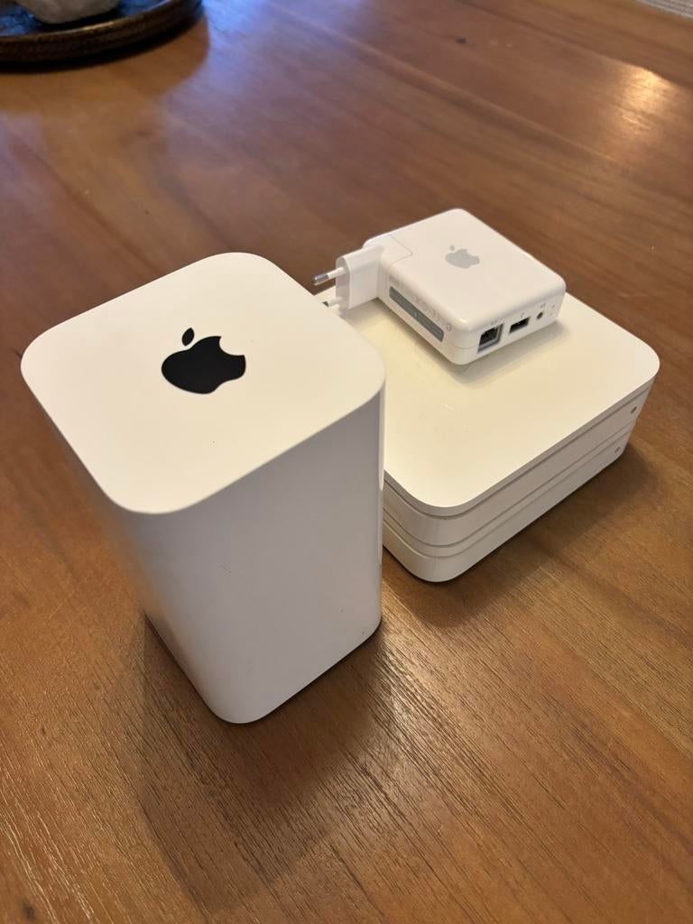 Apple Airport, Ophalen, Gebruikt, Router