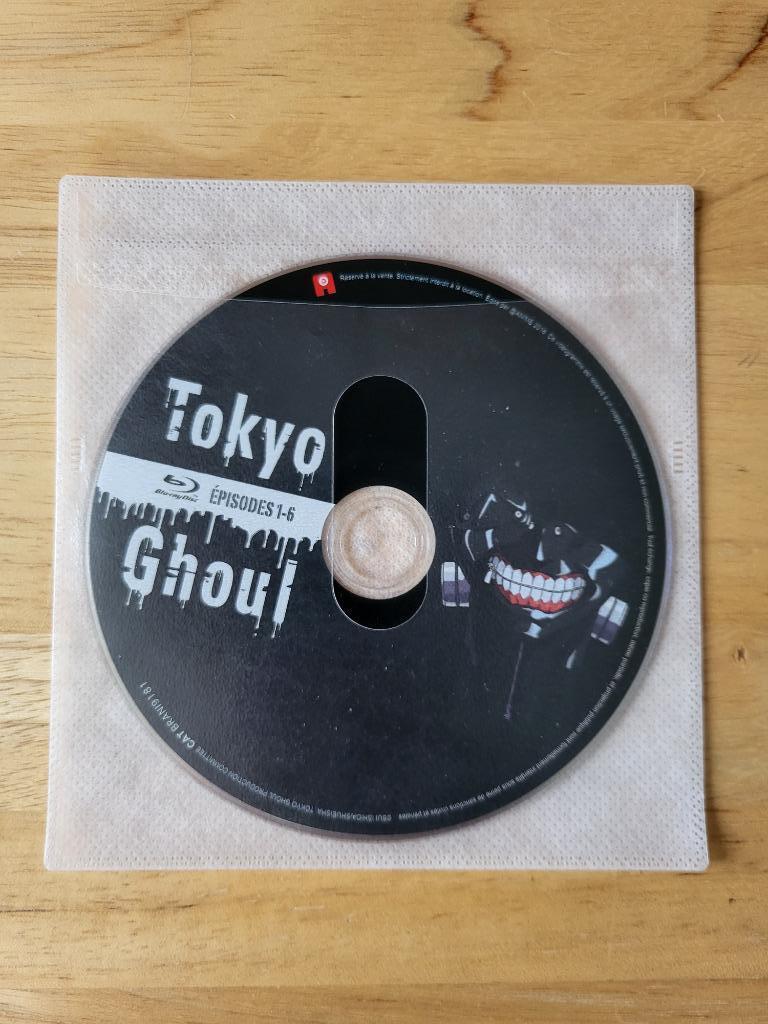 Blu-Ray Tokyo Ghoul saison 1 – épisodes 1 à 6 (disque seul), Cd's en Dvd's, Blu-ray, Tekenfilms en Animatie, Ophalen