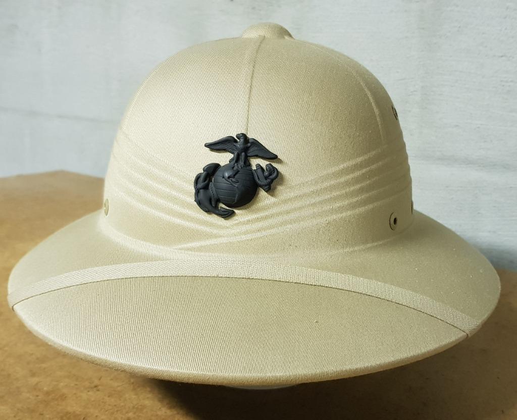 USMC 'TROPICAL HELMET', Enlèvement ou Envoi, Comme neuf, Gants, Chapeau ou Casquette