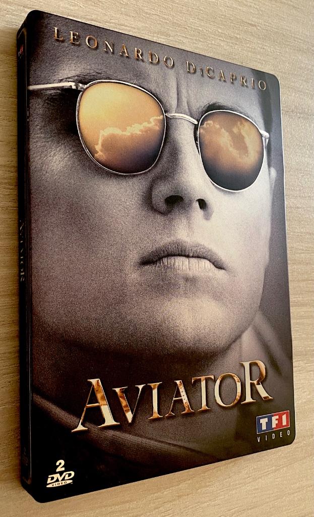 AVIATOR /// "STEELBOOK" Collector 2 DVD's // Staat Als Nieuw, Alle leeftijden, Ophalen of Verzenden, Zo goed als nieuw, Boxset