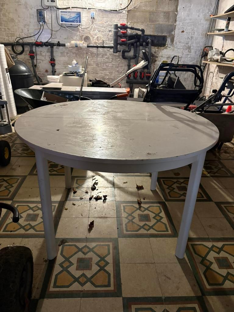 Lot table et chaises, Maison & Meubles, Enlèvement, Utilisé, 4 à 6 chaises