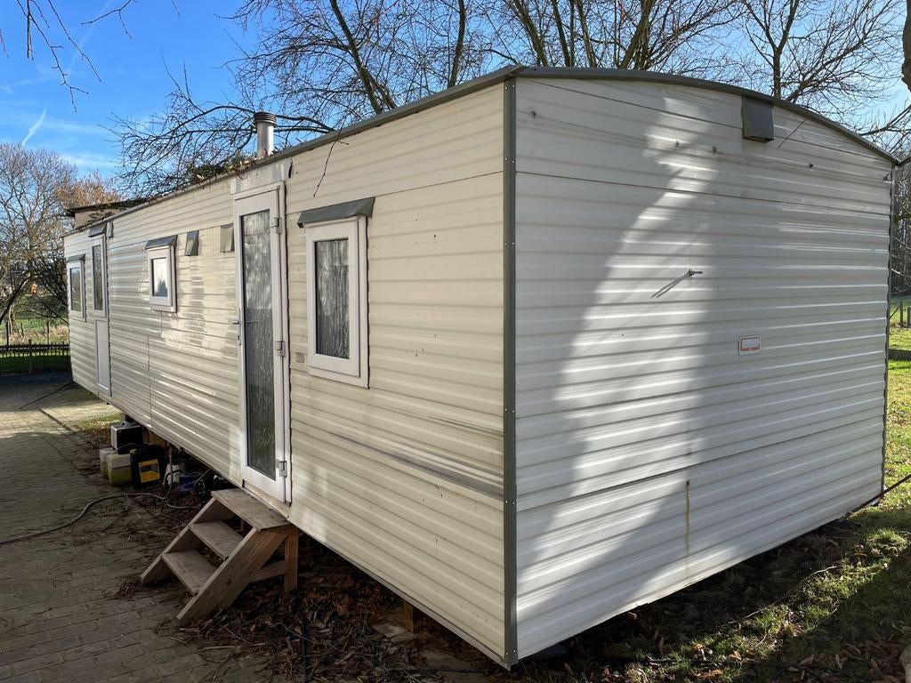 Stacaravan in goede staat., Caravans en Kamperen, Stacaravans, Tot en met 4