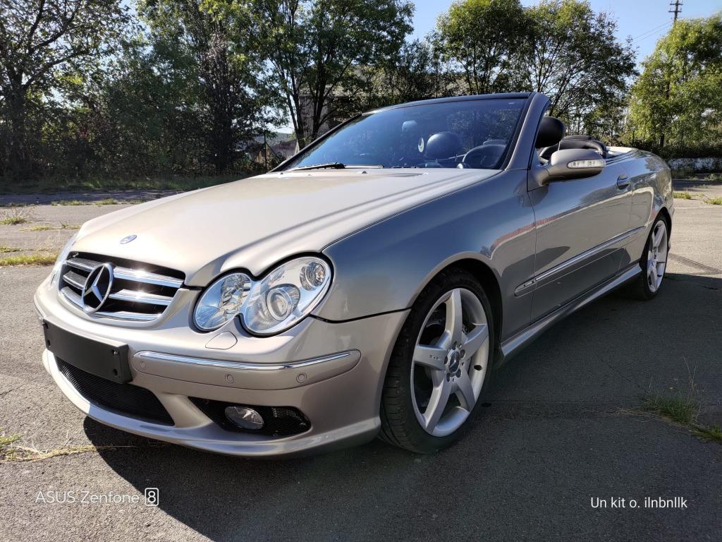 Mercedes clk 55 amg cabrio voland a droite, Autos, Mercedes-Benz, Cuir, Achat, Entreprise, Cabriolet