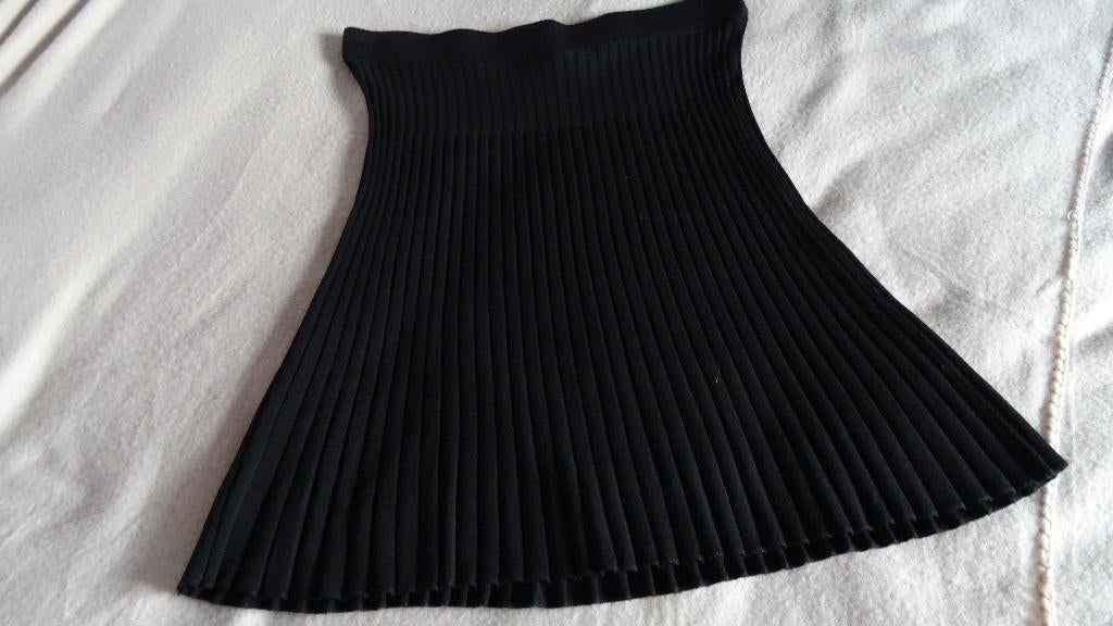 ROK "ESPRIT" ZWART IN TRICOT, Zwart, Maat 42/44 (L), Ophalen of Verzenden, Zo goed als nieuw