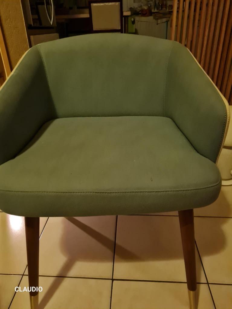 Siège Nordique, Maison & Meubles, Chaises, Enlèvement, Comme neuf, Bleu, Bois