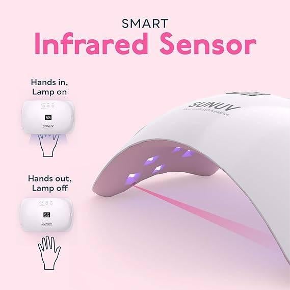 Lampe LED UV pour ongles | sèche-ongles | LIVRAISON GRATUITE, Neuf, -, -, SUNUV