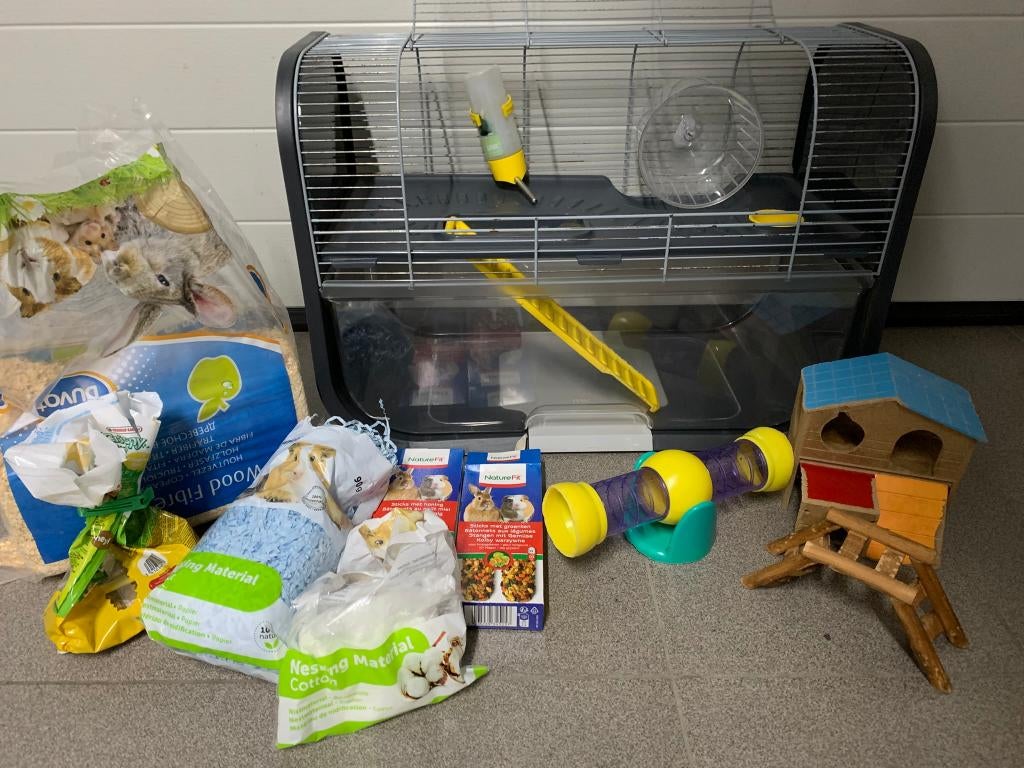 Belle cage à rongeurs Hamster Savic Geneve avec accessoires, Enlèvement, Utilisé, Cage, Hamster