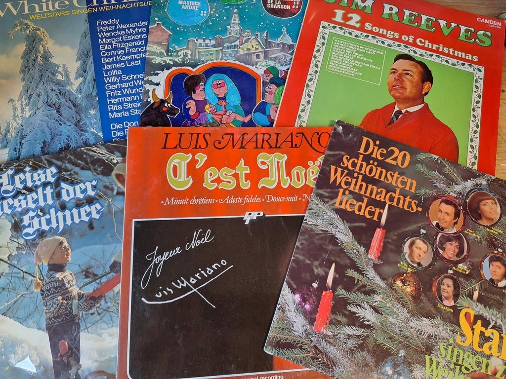 Lot 40 x Lp's Vinyl - Christmas / Noël / Kerstmis, Enlèvement ou Envoi, Utilisé, 12 pouces