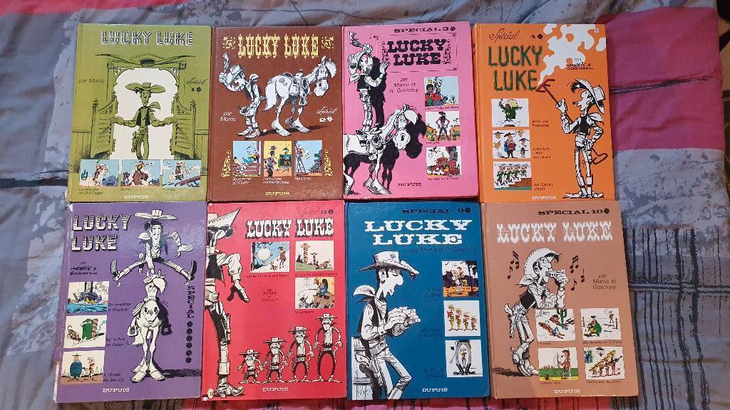 Bd Lucky luke - 10 intégrales, Livres, Plusieurs BD, Enlèvement ou Envoi, Utilisé