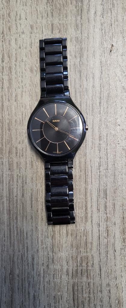 RADIO ECHT THINLINE HORLOGE, Handtassen en Accessoires, Horloges | Dames, Ophalen, Zo goed als nieuw, Polshorloge