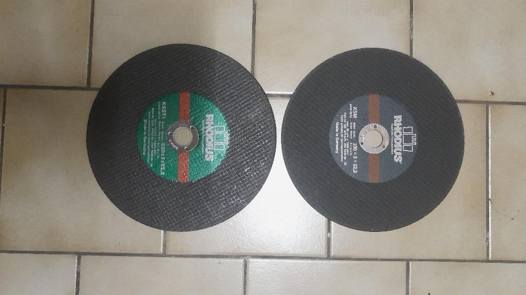 disques 230mm pour disqueuse, Bricolage & Construction, Outillage | Meuleuses, Enlèvement