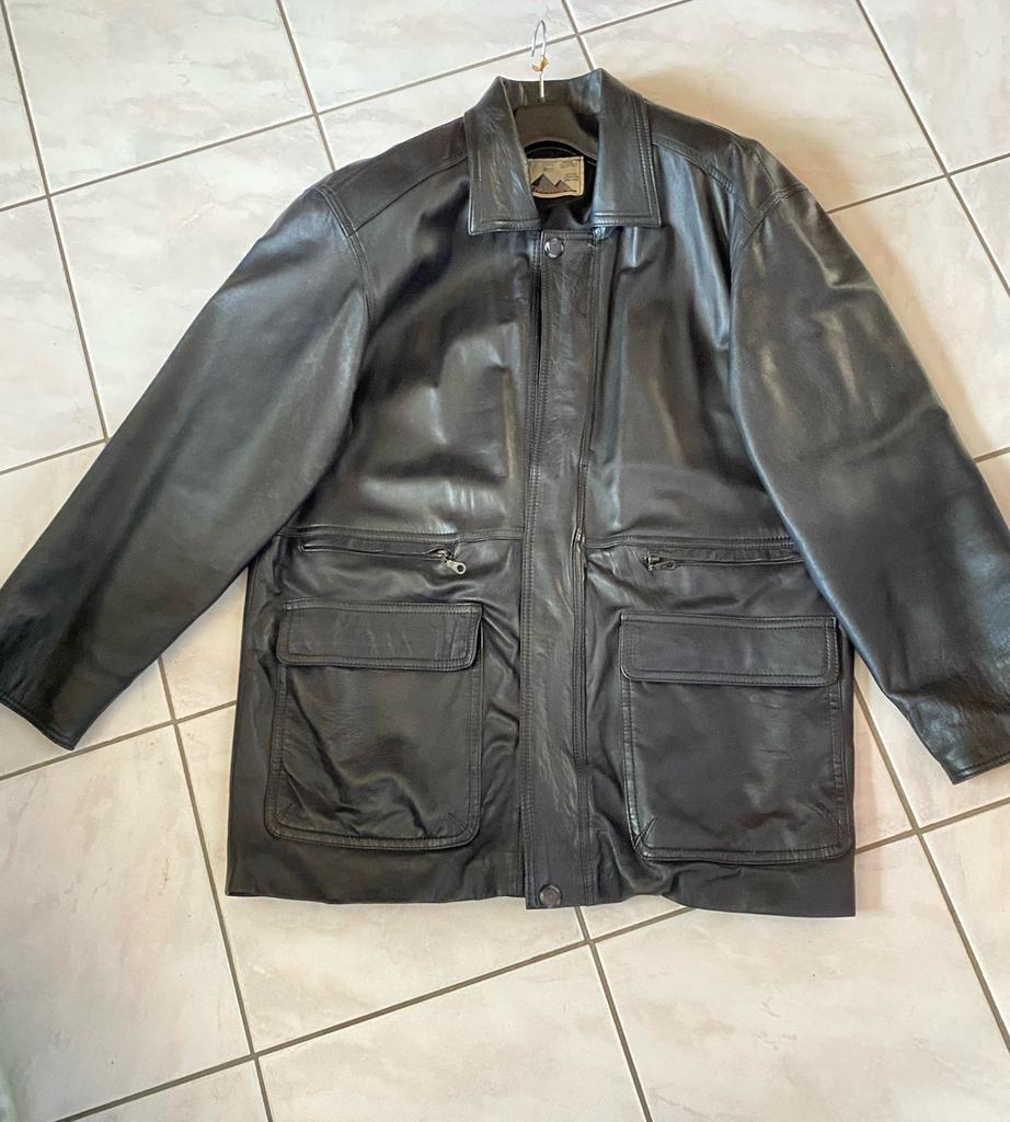 Heren jas, Ophalen, Zo goed als nieuw, Maat 56/58 (XL)