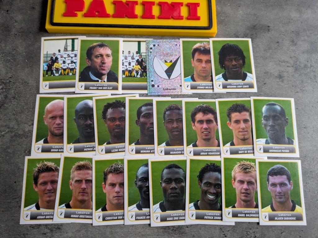 Autocollants de football Panini 2004 sK LOKEREN 22X 2004, Envoi, Neuf