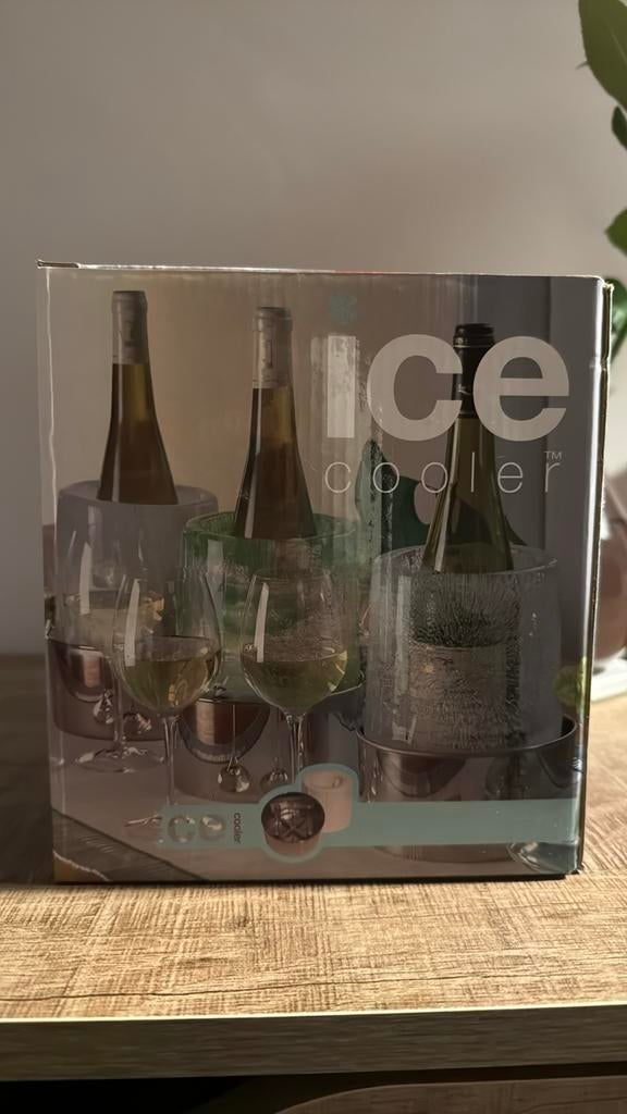 Wijnkoeler om zelf te maken in ijs NIEUW, Huis en Inrichting, Woonaccessoires | Overige, Nieuw, Ophalen
