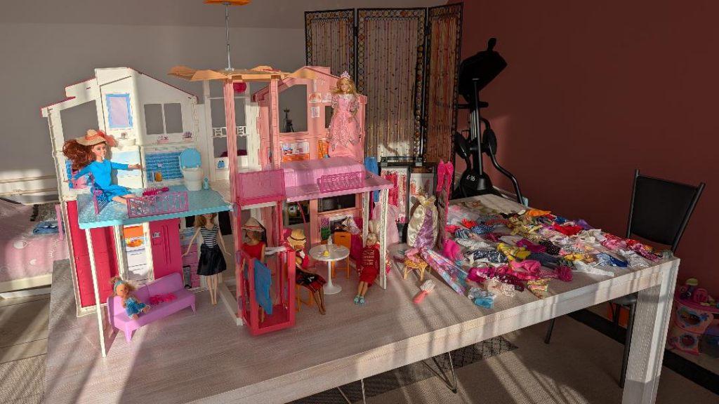 Barbie Poppenhuis, Kinderen en Baby's, Ophalen, Gebruikt, Barbie