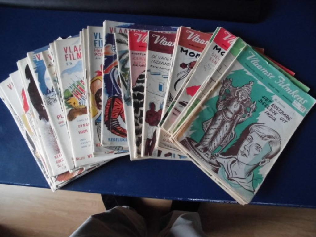 40 Vlaamse Filmkens 1963 en1970, Ophalen of Verzenden, Gelezen