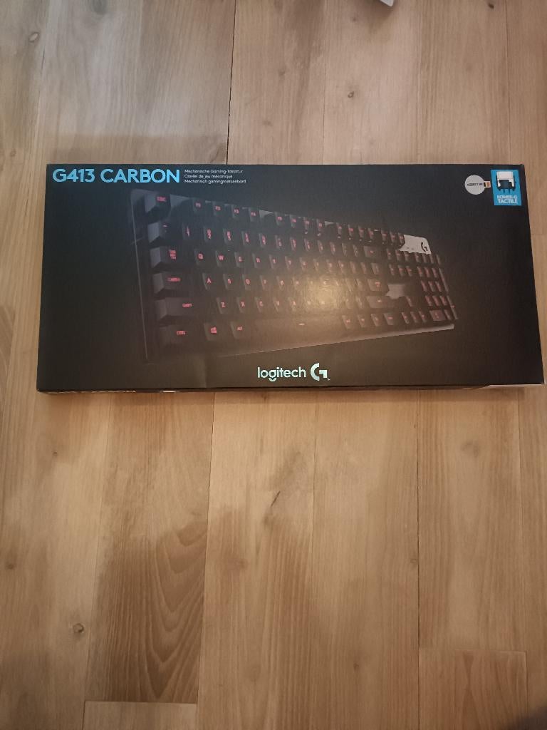 Logitech g413 carbon keyboard azerty, Computers en Software, Toetsenborden, Gebruikt, Logitech, Azerty, Ophalen of Verzenden