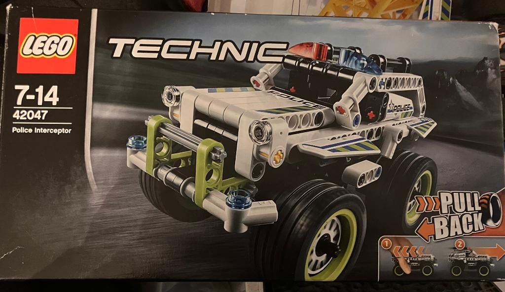 Lego - 42047 - De politie-interventieauto, Ophalen of Verzenden, Zo goed als nieuw, Complete set, Lego