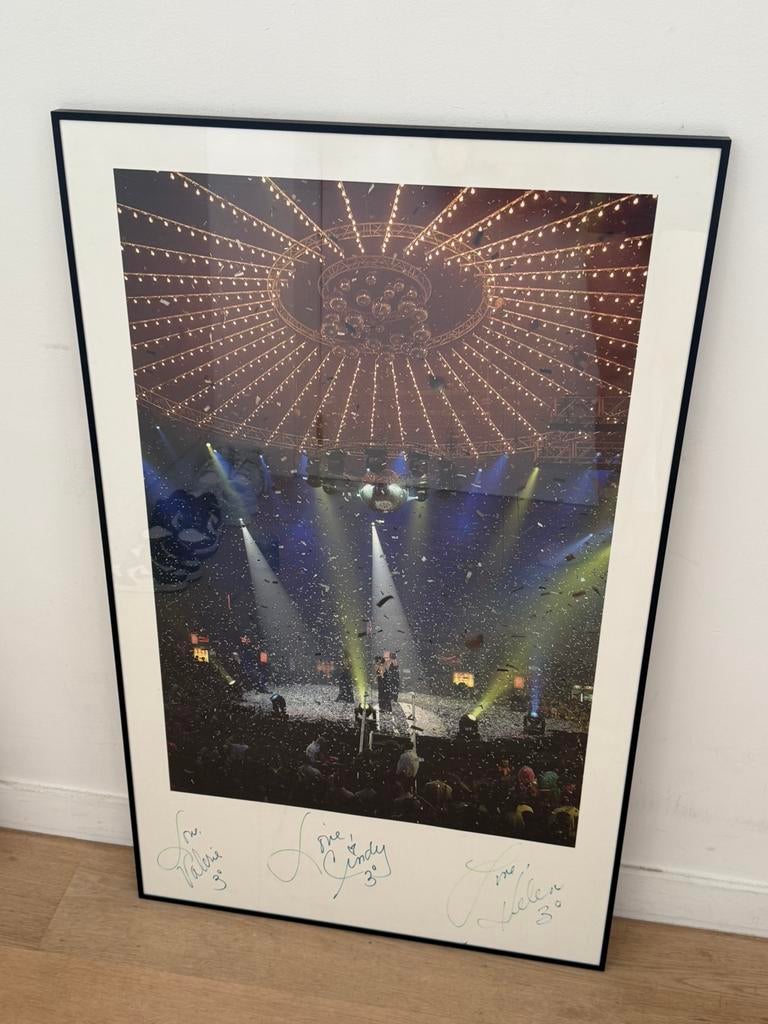 Three Degrees Studio 54 Sportpaleis - Unique Piece, Ophalen, Oorspronkelijke maker, 75 tot 100 cm, 75 cm of meer