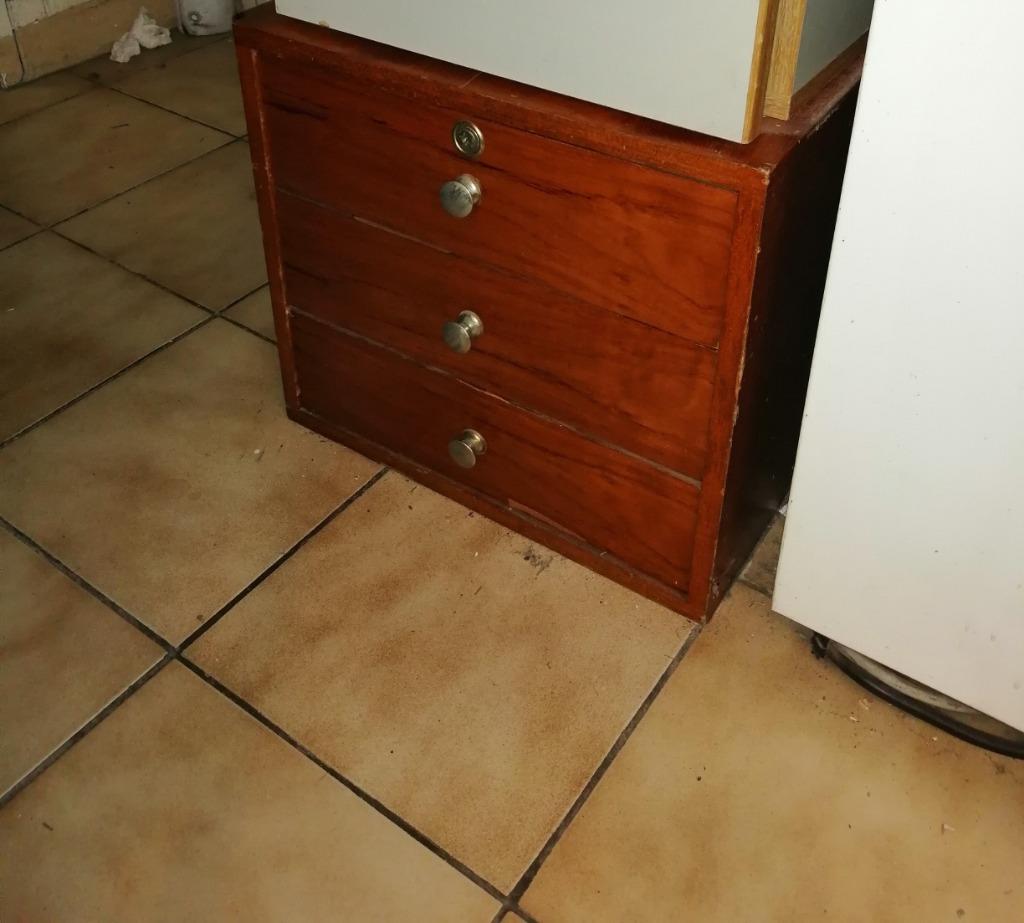 classeur 3 tiroirs, Enlèvement