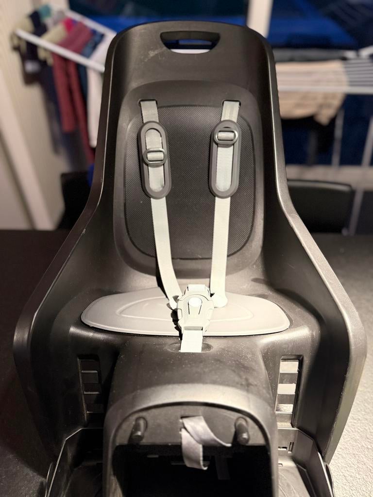 Polisport Bubbly Maxi fiets kinderzit achterzitje fietsstoel, Ophalen, Achterzitje, Voetsteuntjes, Zo goed als nieuw