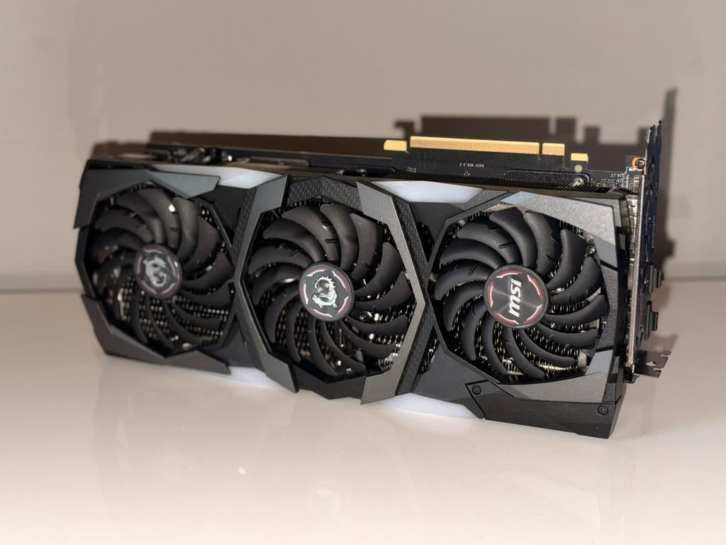 Nieuwstaat - MSI GeForce RTX 2080 GAMING X TRIO 8G, Computers en Software, Videokaarten, Zo goed als nieuw, Nvidia, PCI-Express 3.0