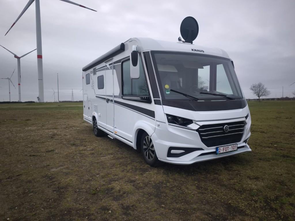 Knaus Live I 650 MEG - 180PK Automaat - 5652km, Caravanes & Camping, Camping-cars, Particulier, jusqu'à 5, Intégral, Knaus, Fiat