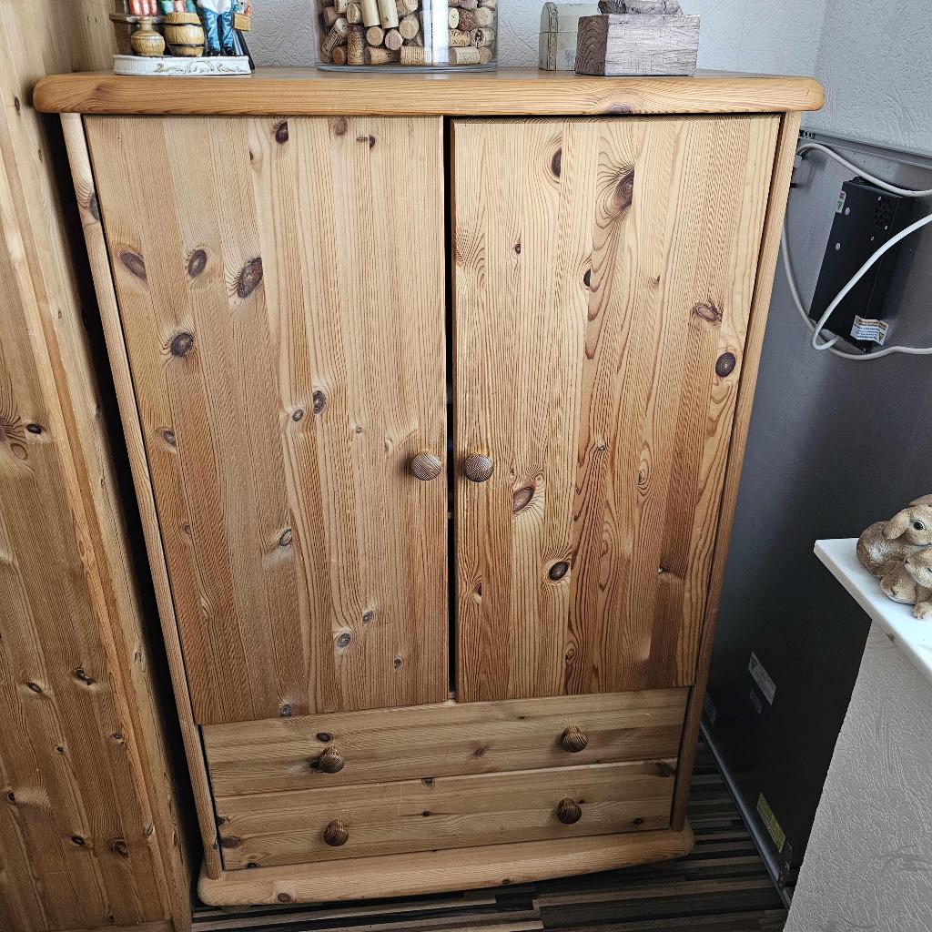 armoire en bois, Maison & Meubles, Enlèvement, Comme neuf, Autres essences de bois, Avec tiroir(s)