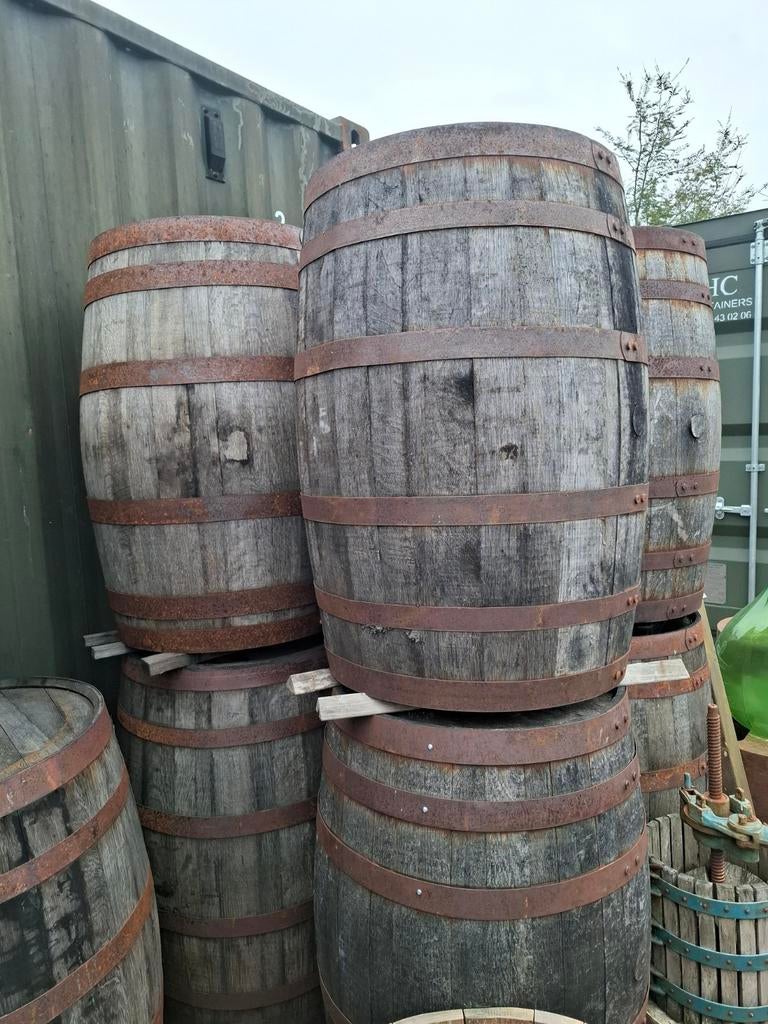 Barils de whisky en chêne de 180 l comme baril d'eau et déco, Jardin & Terrasse, Barils de pluie, Enlèvement