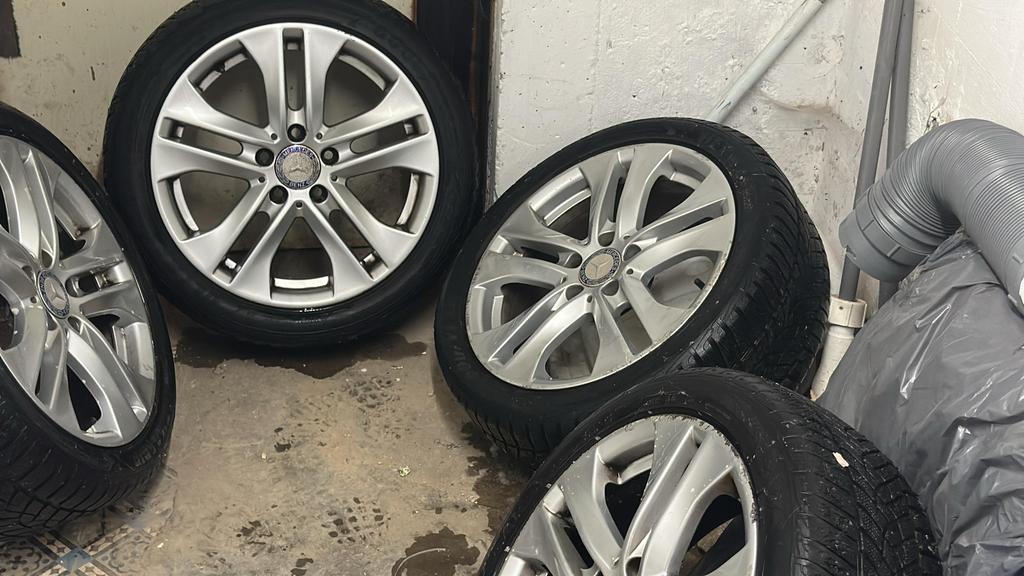Mercedes c klasse velgen., Auto-onderdelen, Banden en Velgen, Ophalen