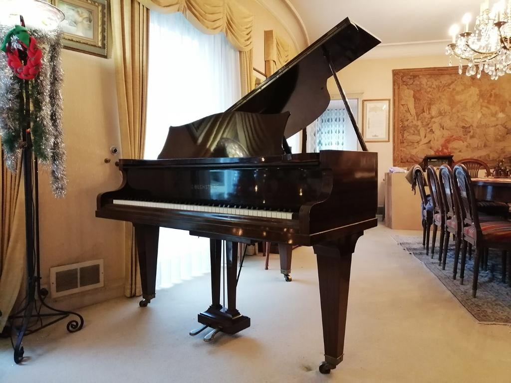 Bechstein Grand Piano, Muziek en Instrumenten, Ophalen, Gebruikt, Bruin, Piano