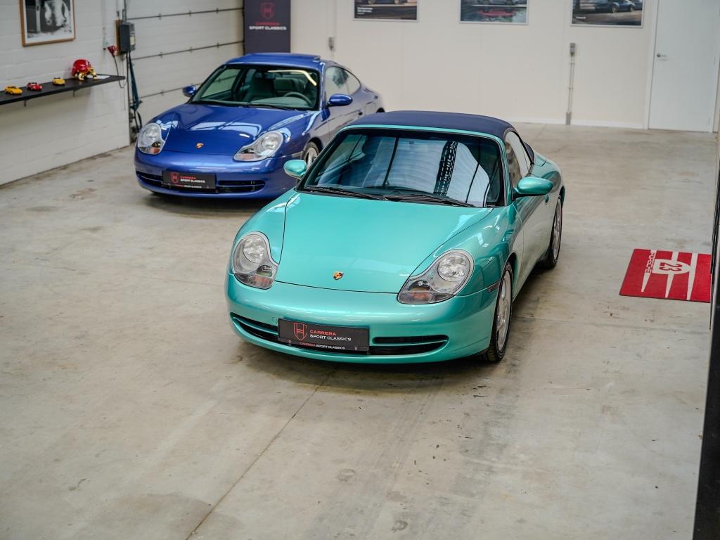 Porsche 911 Cabrio 996 3.4 Carrera / Porsche exclusive / Man, Auto's, 4 zetels, 300 pk, Cabriolet, Leder