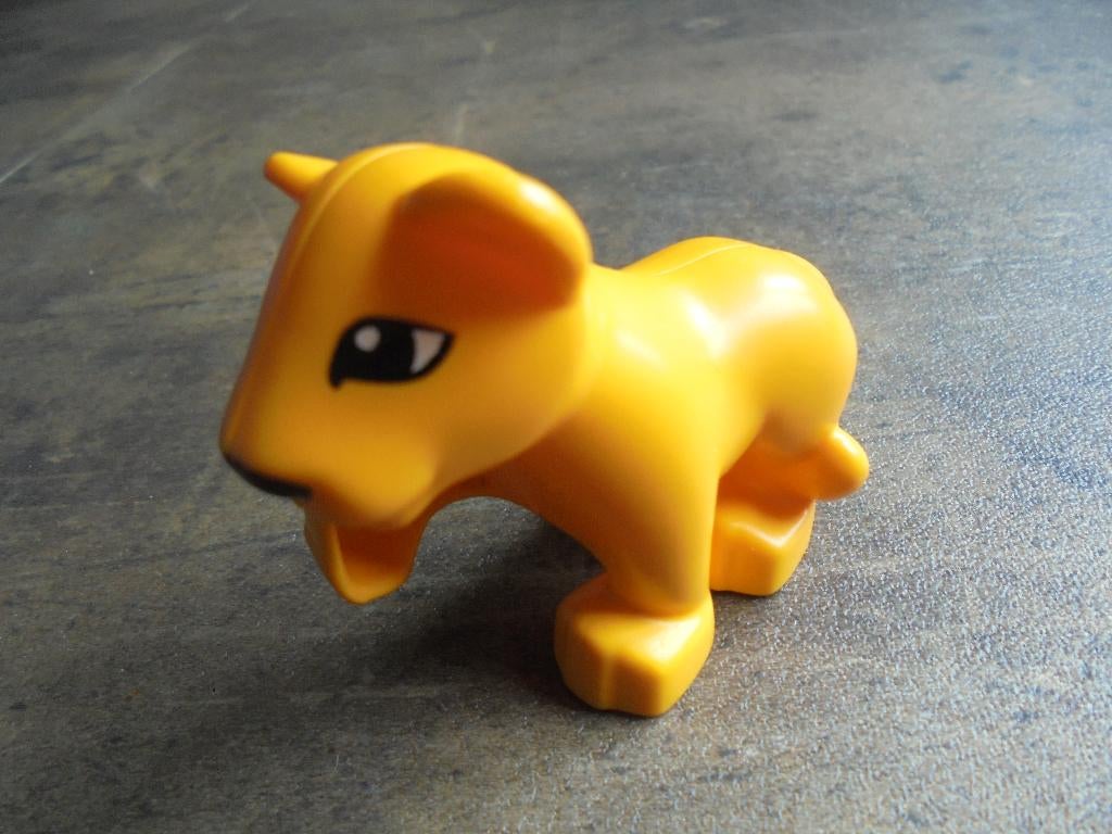 Lego Duplo Animal Lion Cub (zie foto's) 18, Ophalen of Verzenden, Gebruikt, Losse stenen, Duplo