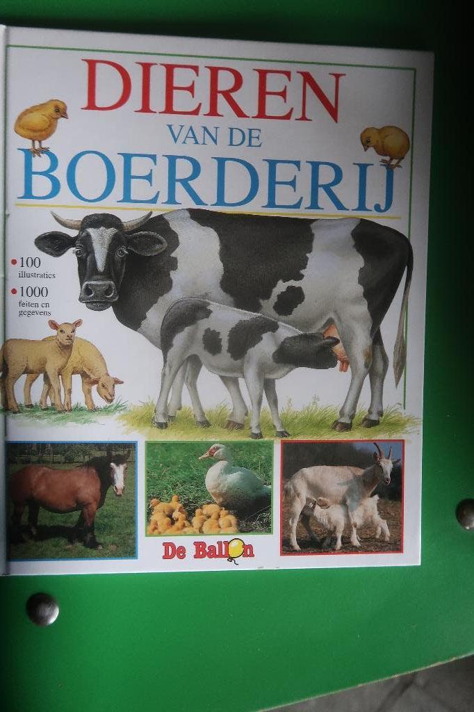 kinderboek boek dieren van de boerderij nieuw, Ophalen of Verzenden, Nieuw