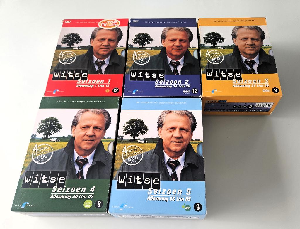 DVD boxen:Zone Stad,Witse,Aspe,Flikken,Westenwind,Rotterd.., Enlèvement ou Envoi