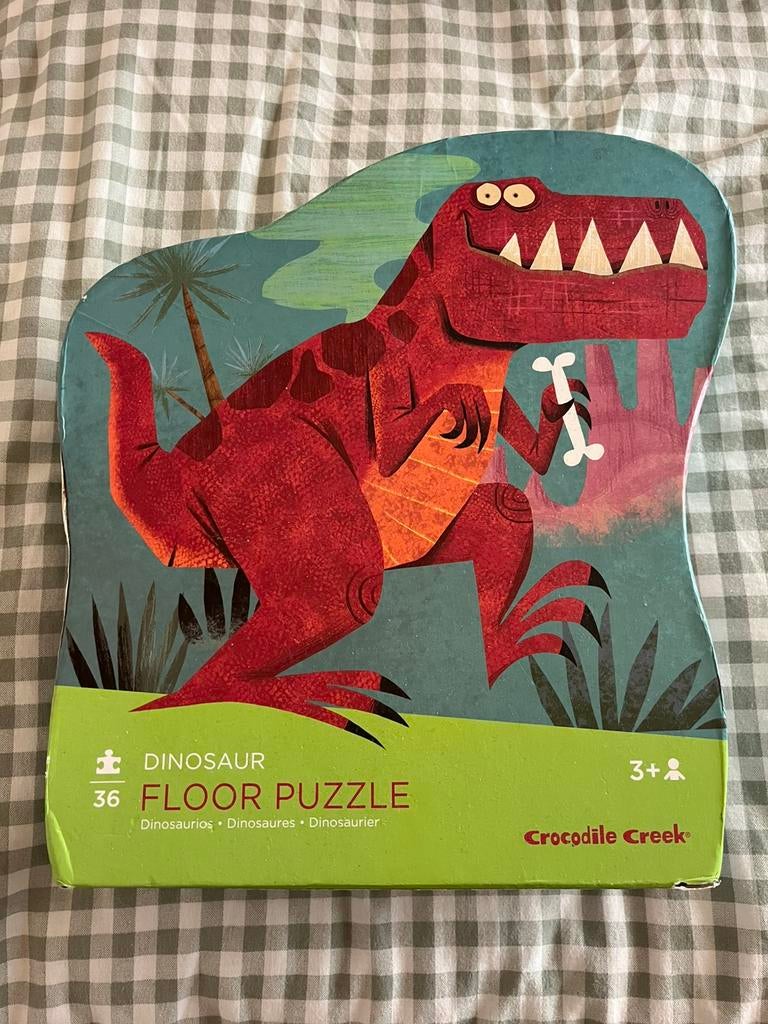Dinosaurus vloerpuzzel, Ophalen, Zo goed als nieuw