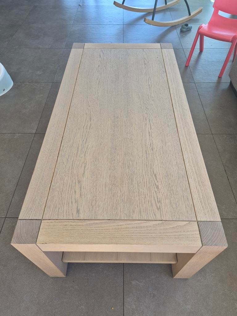 Vol eiken salontafel - te koop, Ophalen