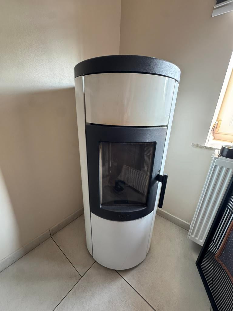Poêle à pellets Ravelli Natural 9, Maison & Meubles, Poêles, Enlèvement, Utilisé, Autoportant, Poêle à granulés